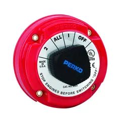 PERKO Batteribryter 8501 hovedstr&#248;msbryter for 2 batterier
