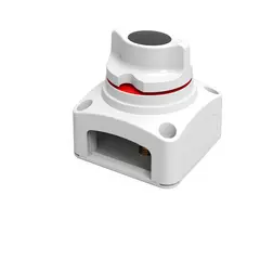 SEAFLO batteribryter for 1 batteri, hvit 50V, 1250A