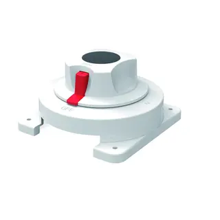 SEAFLO batteribryter for 2 batterier hvit, 6-12-24-32V,&#160;300A