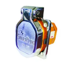 SmartPlug SS landstrømsinntak , 32AMP Rustfritt lokk - 230V, 32amp 