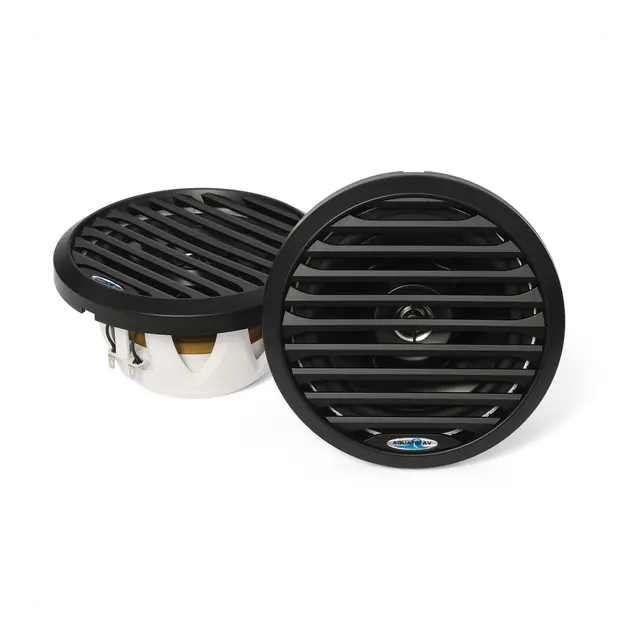 AQUATIC Høyttaler 6,5" - Sort 3-veis høyttaler. 100w max / 50w rms 