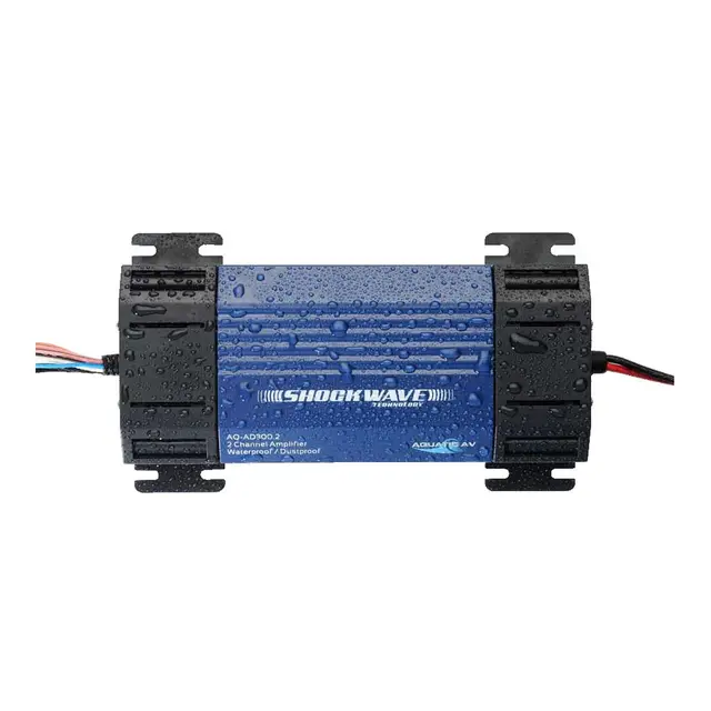 Forsterker Aquatic, AQ-AD300.2 288 w rms v/ 4 ohm. 150 w rms v/ 2 ohm. 