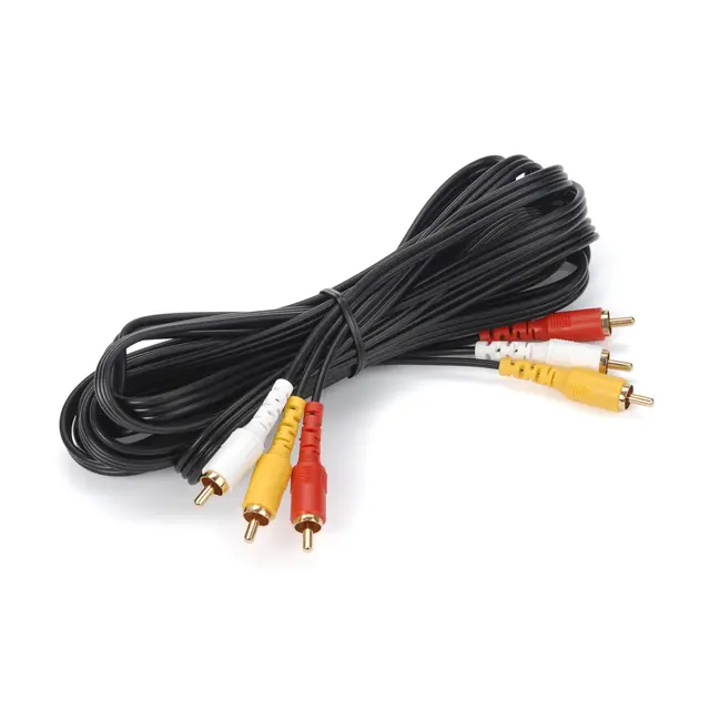 AQUATIC RCA/AV skjøtekabel - 3,6 m 