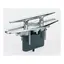 ACCON MARINE nedfellbar puller Rustfri - 115-15”