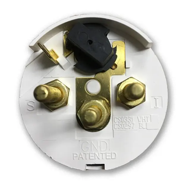 FARIA Oljetrykkmåler 0-100 PSI Ø2" - Hvit 