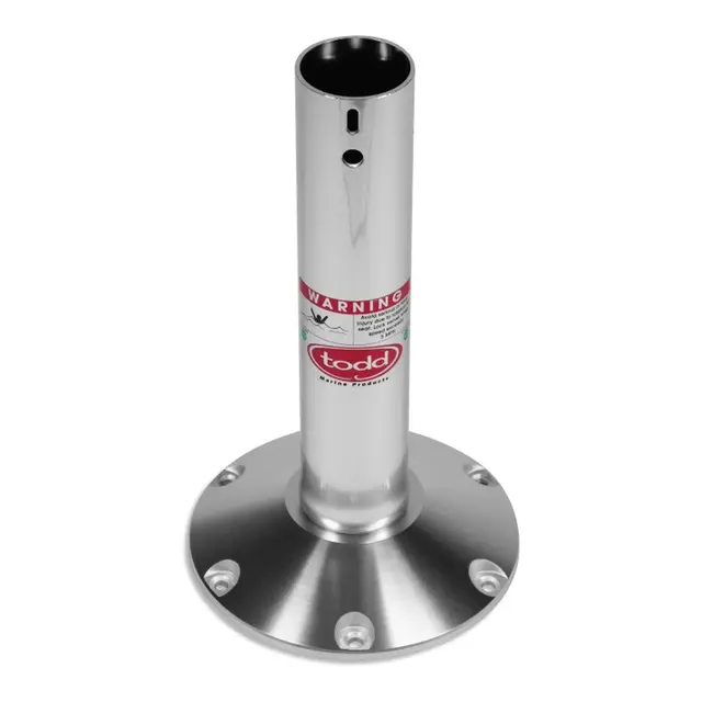 TODD MARINE Stolstativ Alu 15" Eloksert aluminium 