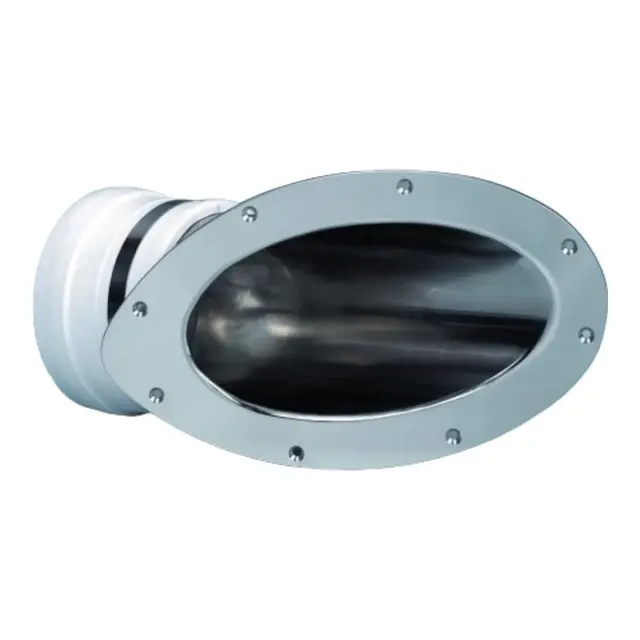 BARNEGAT Bauglyskaster Rustfri - 12V 50W Halogen - justerbar - par 