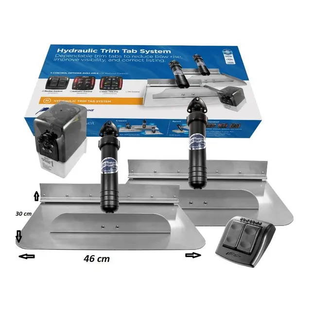 BENNETT Trimplan Elektro hydraulisk Komplett kit - 22 til 27 fot 