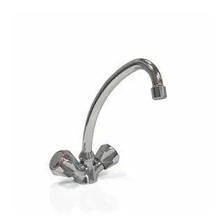 BARKA&#160;MG3200 Blandebatteri 2 greps - forkrommet messing