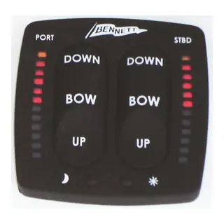 BENNETT Kontrollpanel m/indikator (EIC) 24V - Bryter, Indikator, Auto-opptrekk