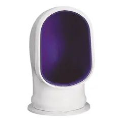 PLASTIMO Lufthette sett bl&#229; H235mm gjengefeste (90mm)