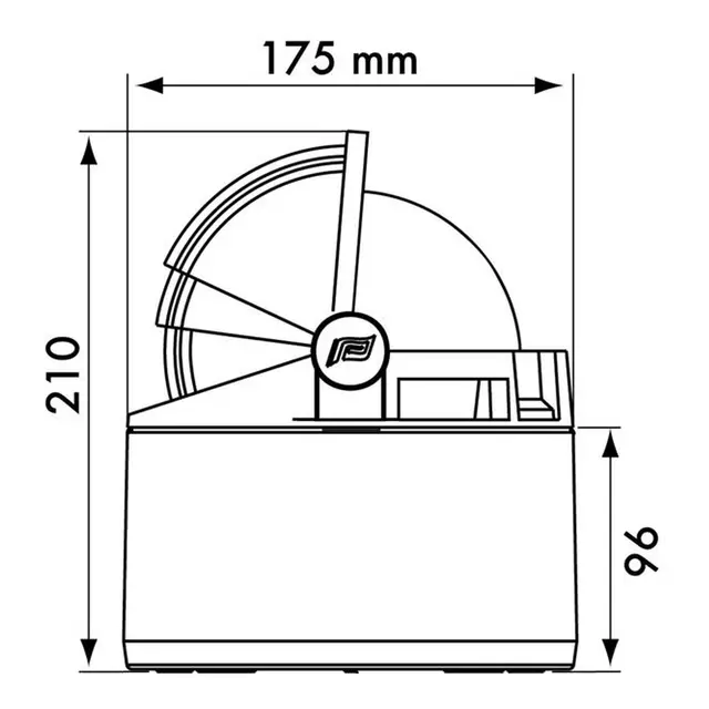 PLASTIMO Compass Plastimo Olympic 135 svart rød flat rose 