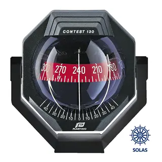 PLASTIMO Compass Plastimo Contest 130 sort r&#248;d rose brakett montert