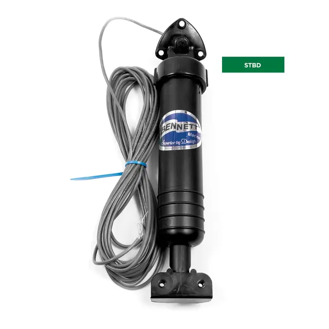 BENNETT Sylinder 35cm m/EIC giver - RØD #A1101A - innv.kobl - 4m kabel 