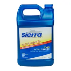 SIERRA Hel Syntetisk 2-Takts olje XD100 TC-W3 -&#160; E-Tec - 3.7 liters flaske