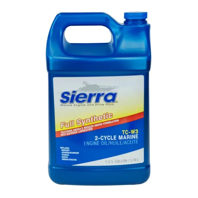 SIERRA Hel Syntetisk 2-Takts olje XD100 TC-W3 -  E-Tec - 3.7 liters flaske 