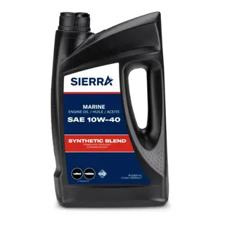SIERRA 10w-40 Halvsyntetisk Marine Motorolje - 4L