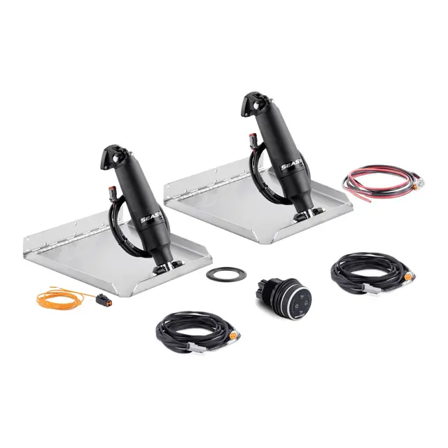 TELEFLEX Dometic Std 12 X12" Kompl. Kit Kort syl. 250 mm - up-fin plan 
