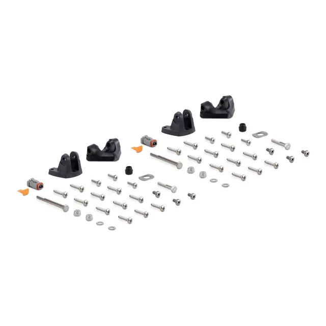 TELEFLEX Dometic Std 12 X12" Kompl. Kit Kort syl. 250 mm - up-fin plan 