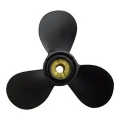 SOLAS Amita 3 - 9,3 x 11 (Brytepinne) Propell (Alu) - 3 bl. - m/HUB - H&#248;yre