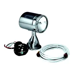 GUEST S&#248;kelys 5&quot; Rustfri, 12V # 22040 - kablet panel - 55/100W halogen