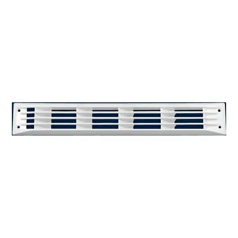 ATTWOOD Ventil/Rist Hvit ABS 446 x 70 x 18mm