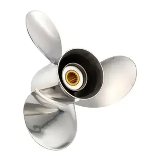 SOLAS Titan 3 - 15,3 x 17 (OMC, R) Propell (Stål) - 3 bl. - m/HUB - Høyre