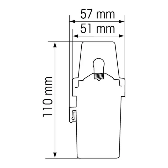 PLASTIMO Batterilykt Plastimo topp Batterilanterna Plastimo topp 