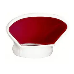 PLASTIMO Reservehette r&#248;d H140mm (90mm) gjengefeste