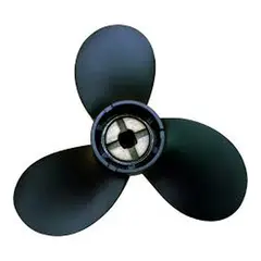 SOLAS Amita 3 - 8 1/4 x 8 (OMC, R) Propell (Alu) - 3 bl. - m/HUB - H&#248;yre