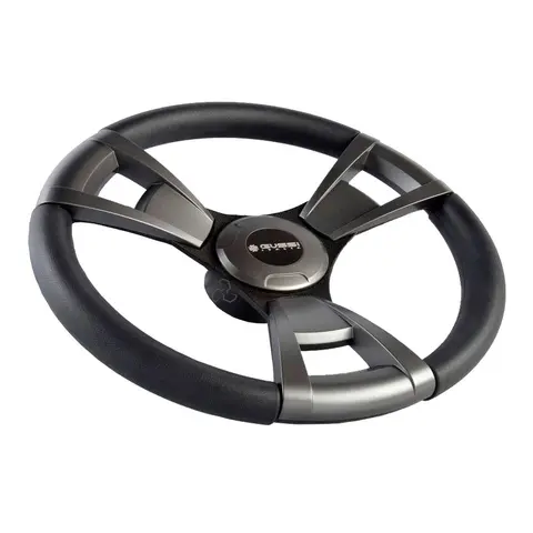 GUSSI Sportsratt, modell 013 &#216;35cm - sort m/ gr&#229;tt nav