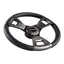 GUSSI Sportsratt, modell 013 &#216;35cm - sort m/ gr&#229;tt nav