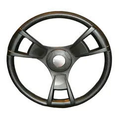 GUSSI Ratt, modell 013 &#216;35cm -&#160;sort m/sort nav