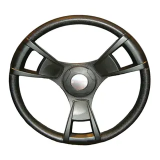 GUSSI Ratt, modell 013 &#216;35cm -&#160;sort m/sort nav