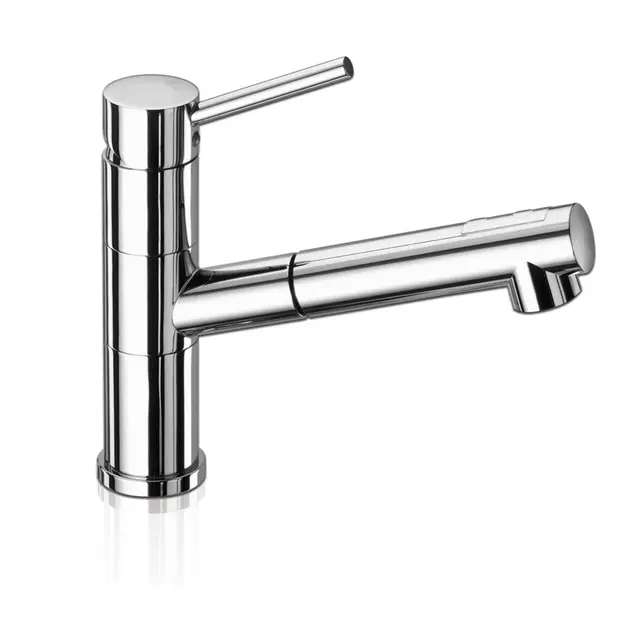 BARKA Blandebatteri, MDY1401 uttrekkbart munnstykke - 1,5m slange 