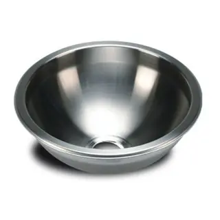 BARKA Vask halvkule rustfritt st&#229;l