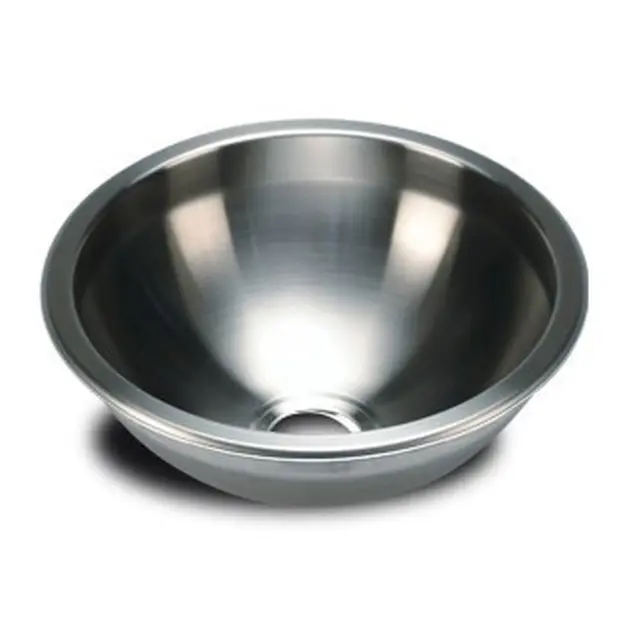 BARKA Vask halvkule Ø26cm rustfritt stål 