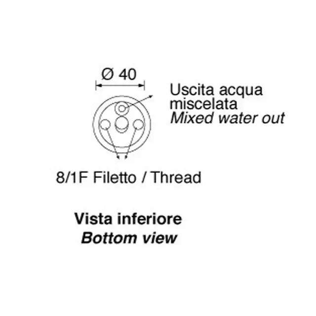 BARKA MD31101 Blandebatteri Krom uttrekkbart - 1,5m slange - Av/På bryter 