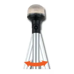 ATTWOOD&#160; lanternemast halogen - 106cm rundtlysende -&#160; justerbar 360&#176;