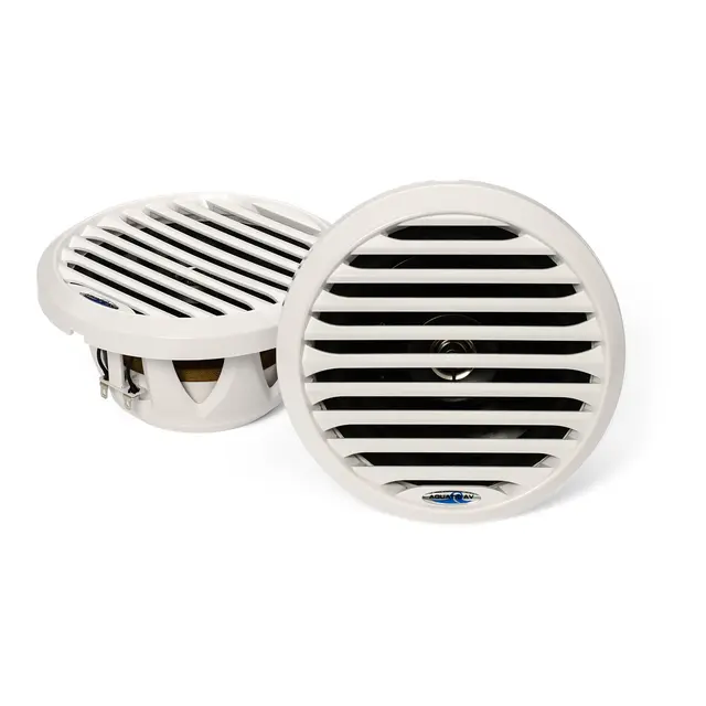 AQUATIC Høyttaler 6,5" - Hvit 3-veis høyttaler. 100w max / 50w rms 