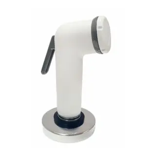 BARKA Dusjhode for DS0313 - D31 Hvit - av/p&#229; bryter - 3/8&quot;BSP