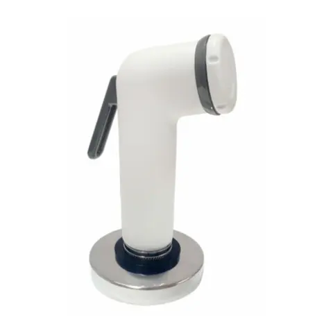 BARKA Dusjhode for DS0313 - D31 Hvit - av/p&#229; bryter - 3/8&quot;BSP