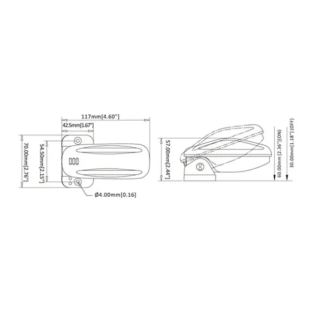 SEAFLO Nivåbryter For 12/24V Lensepumper 