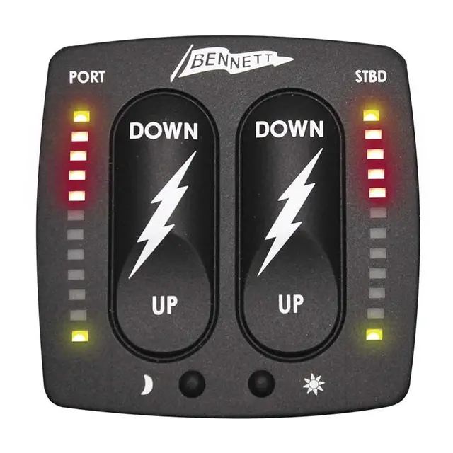 BENNETT Bolt bryterpanel m/ indikator Kit til elektriske system 