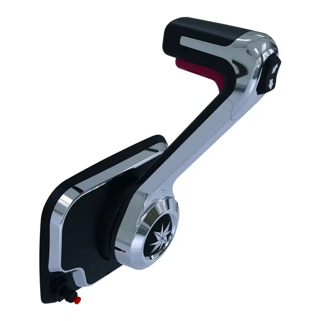 TELEFLEX Seastar Extreme sidemontert med trim, sort med kromdetaljer 