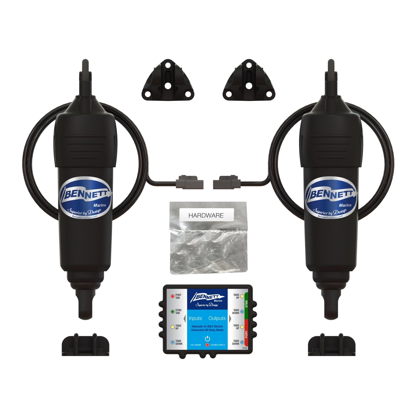 BENNETT Hydraulisk ombygningssett Ombyggningssett elektrohydraulisk