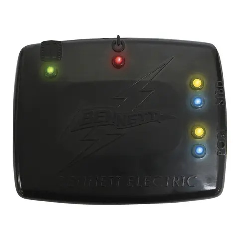 BENNETT Kontrollboks m/ indikator (NY TYPE) BRYTERPANEL MED INDIKATOR.