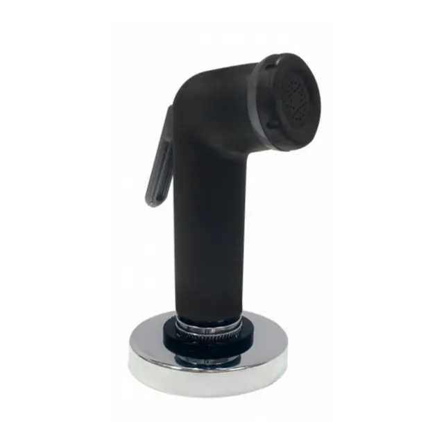 BARKA DS0343 Cockpitdusj Sort - 2m slange - av/på bryter 