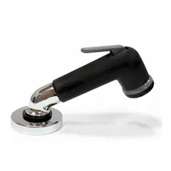 BARKA&#160;DS0241&#160;H&#229;nddusj /&#160;Cockpitdusj sort - 1,5m krom slange - av/p&#229; bryter