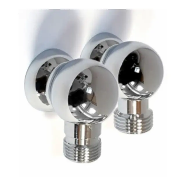 BARKA BG0038 Slangetilkobling 3/8" Vegg albue med 3/8 - 3/8 tilkobling 
